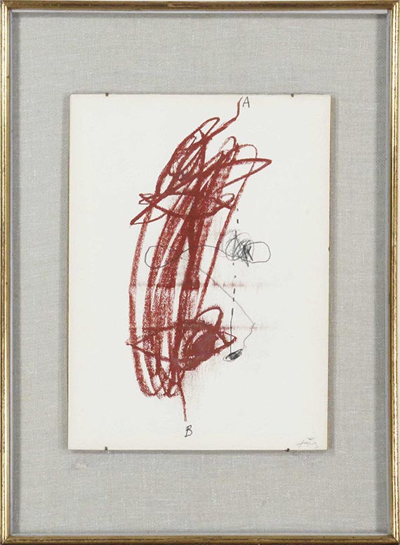 Antoni Tàpies - Sliced - Frame image
