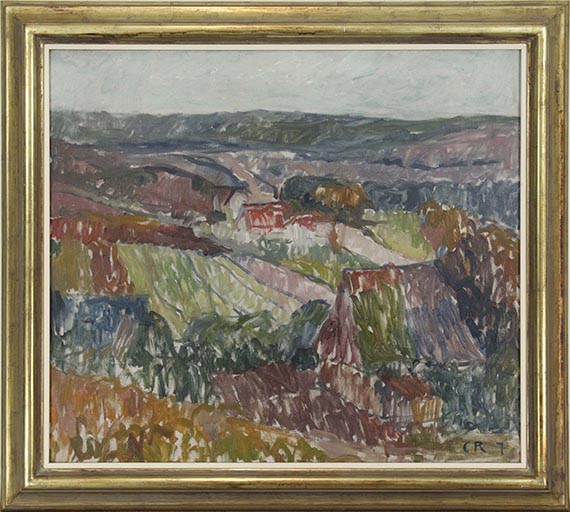 Christian Rohlfs - Landschaft bei Hetschburg - Frame image