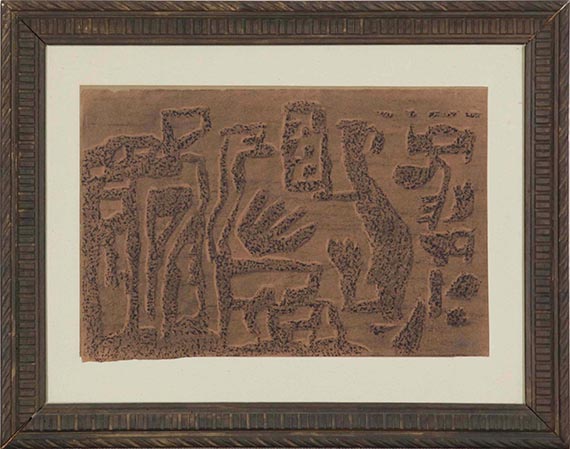 Willi Baumeister - Archaische Szene - Frame image