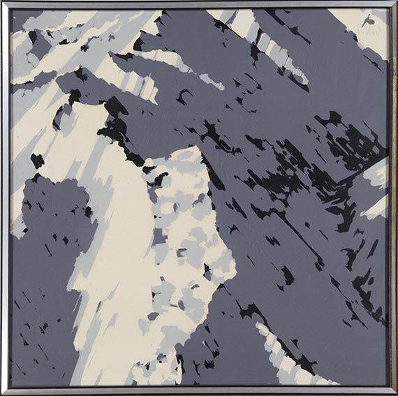 Gerhard Richter - Schweizer Alpen I (A2) - Frame image