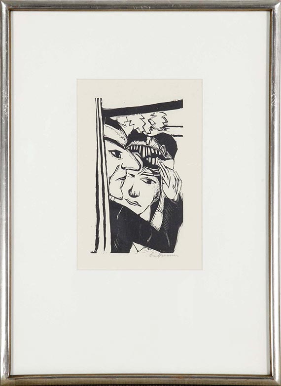 Max Beckmann - Tanzendes Paar - Frame image