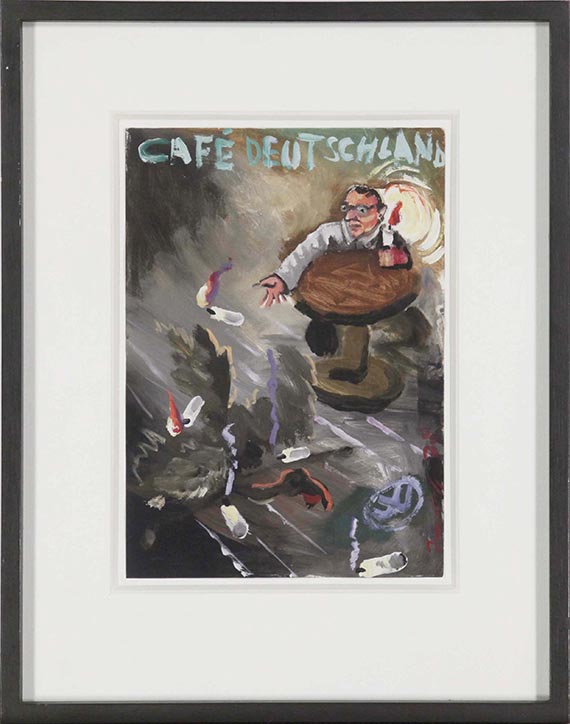 Jörg Immendorff - Café Deutschland - Frame image