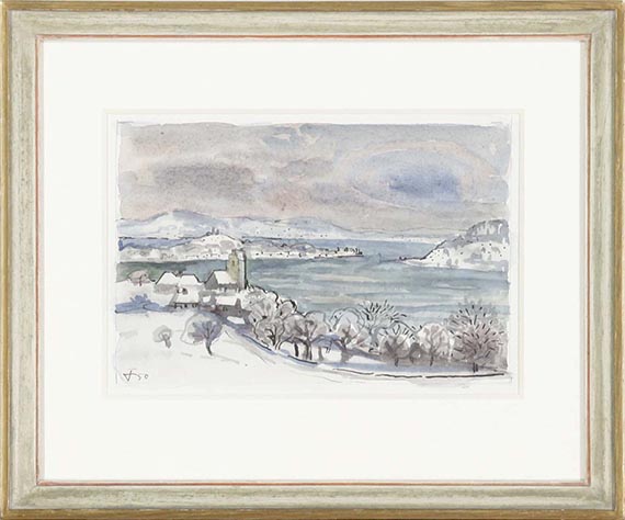 Otto Dix - Winter am Bodensee - Frame image