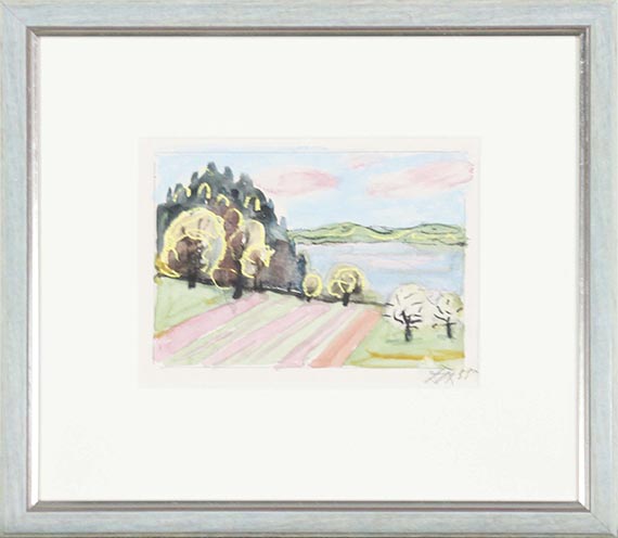Otto Dix - Bodensee - Ackerland - Frame image
