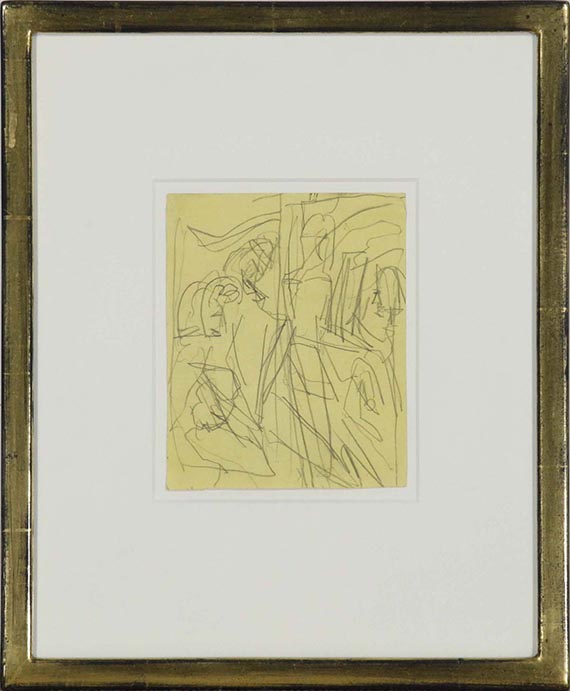 Ernst Ludwig Kirchner - Cafehaus-Szene - Frame image