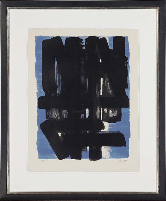 Pierre Soulages - Lithographie No. 5 - Frame image