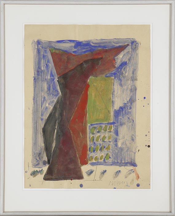 Markus Lüpertz - Ohne Titel - Frame image