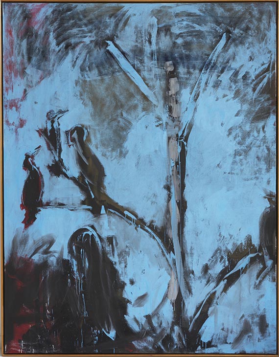 Bernd Koberling - Vogelbaum - Frame image