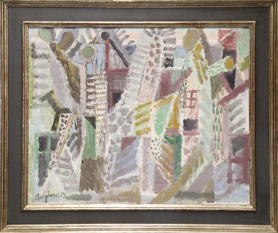 Eduard Bargheer - Landschaft im Eis II - Frame image