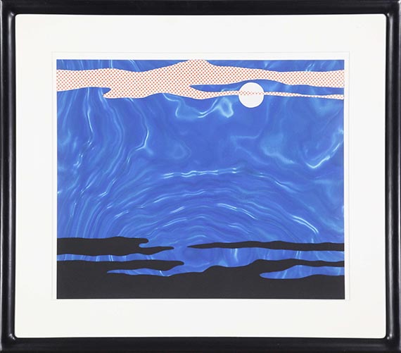 Roy Lichtenstein - Moonscape - Frame image