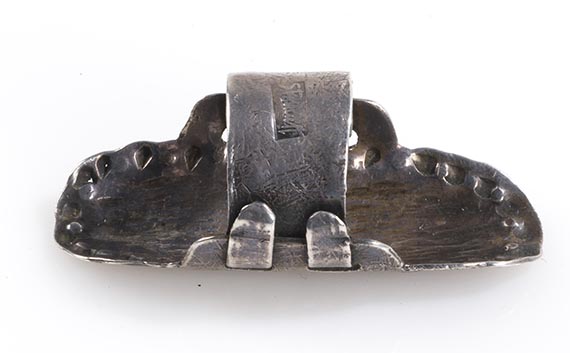 Karl Schmidt-Rottluff - Ring mit hochovalem Schild - Back side