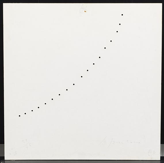 Lucio Fontana - Teatrino (weiß II) - Back side
