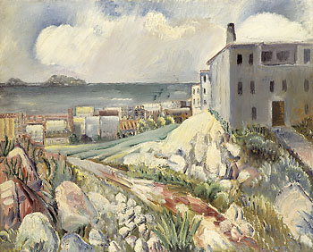 Paul Kleinschmidt - Landschaft bei Marseille