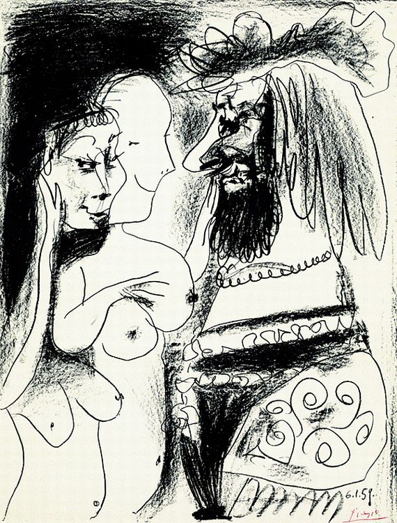 Pablo Picasso - Le vieux roi