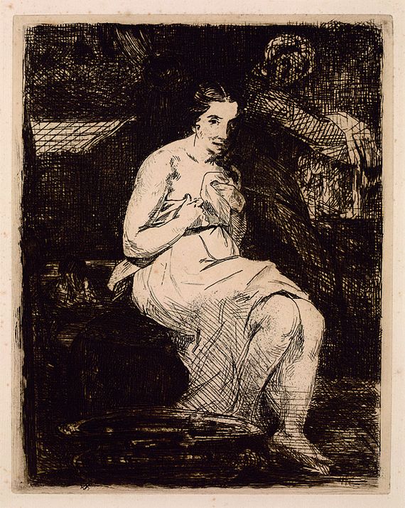 Edouard Manet - La toilette