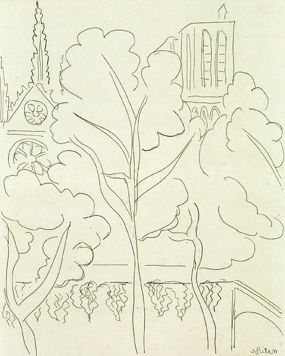 Henri Matisse - La Cité - Nôtre-Dame