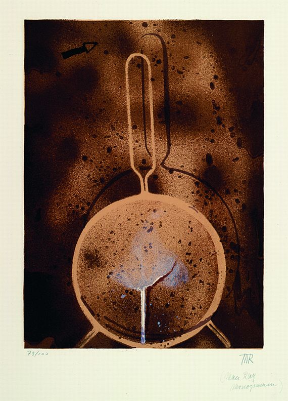 Man Ray - 2 Bll.: Thérèse. Bonjour Max Ernst