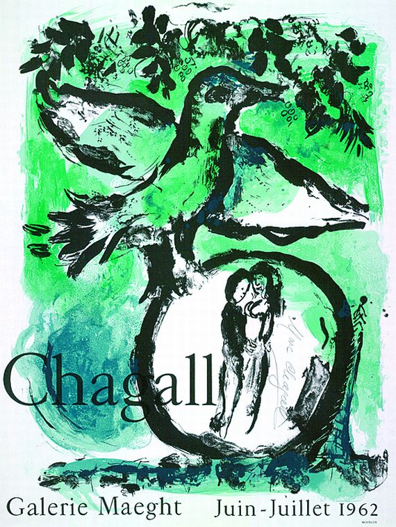Marc Chagall - Oiseau vert