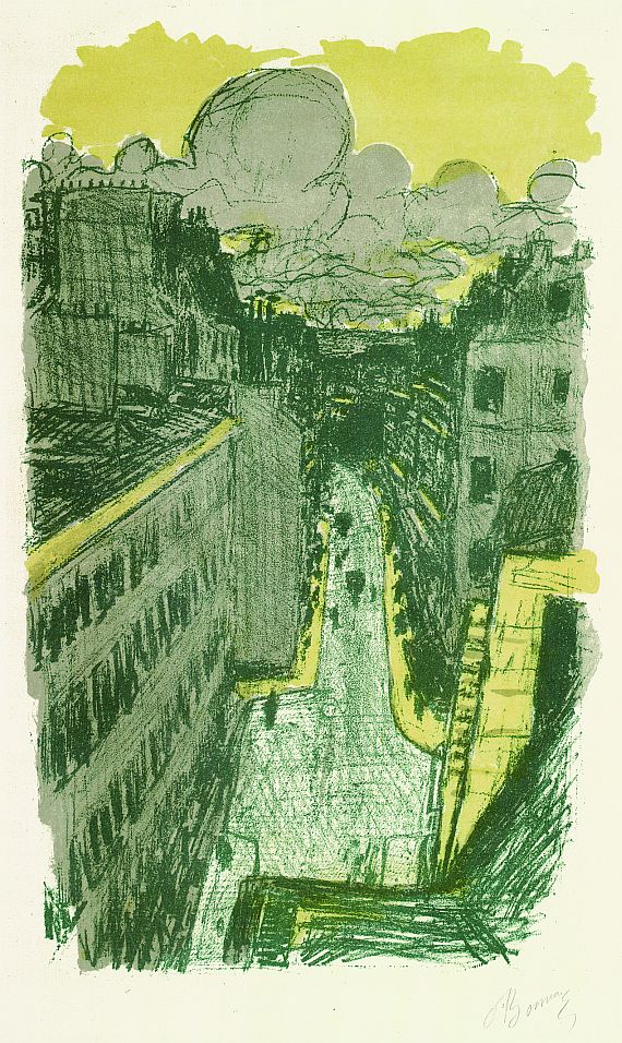 Pierre Bonnard - Rue vue d`en haut