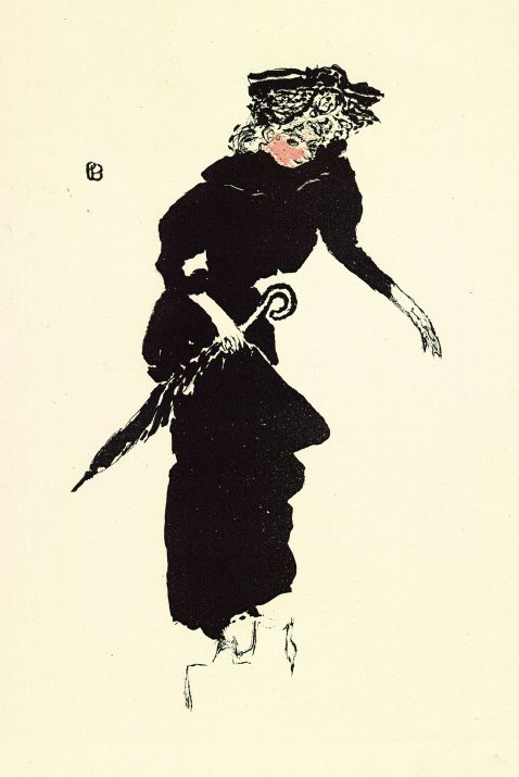 Pierre Bonnard - Femme au parapluie