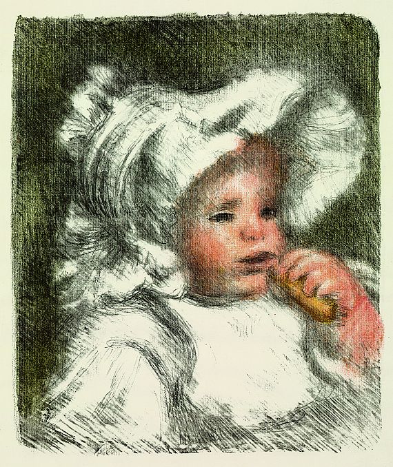 Pierre-Auguste Renoir - L`enfant au biscuit (Jean Renoir)