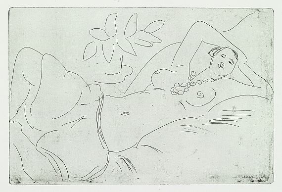 Henri Matisse - Odalisque couchée