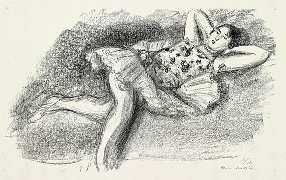 Henri Matisse - Danseuse allongée