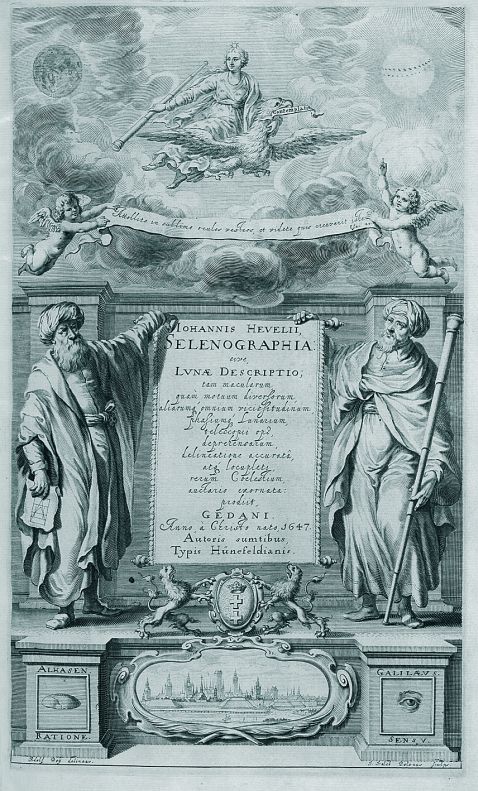 Johannes Hevelius - Selenographia. 1647. EA