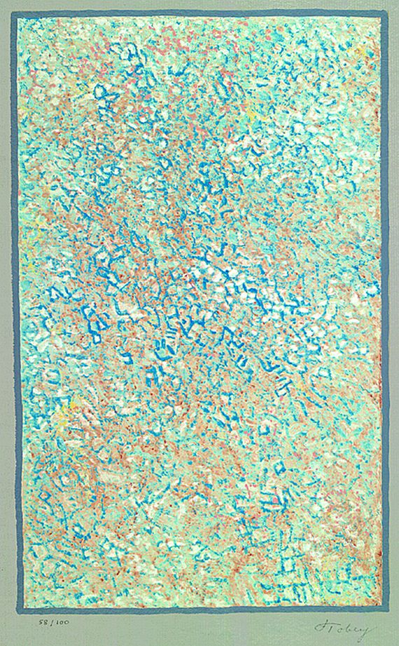 Mark Tobey - 5 Bll. aus: Salute to Tobey