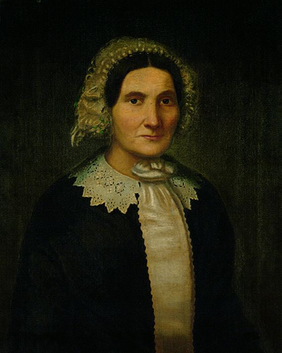  Deutscher Maler um 1860/70 - 2 Pendants: Damenporträt. Herrenporträt