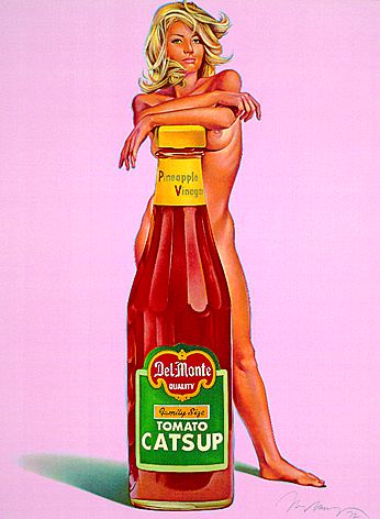Mel Ramos - Pineapple Vinegar Del Monte Tomato Catsup