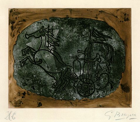 Georges Braque - Char Noir (Char V)