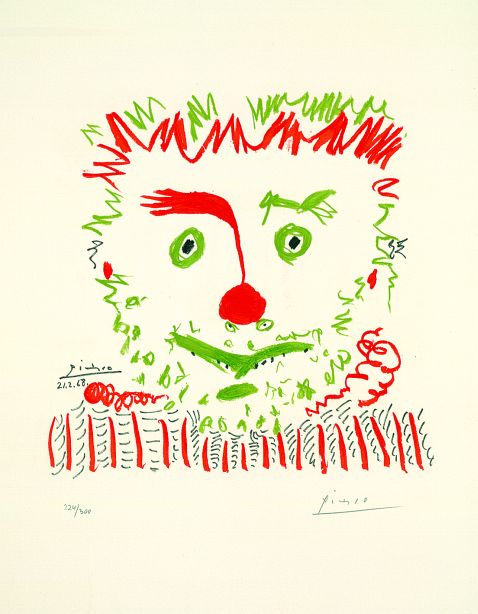 Pablo Picasso - Le Clown