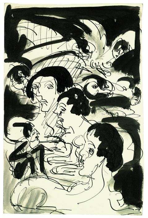 Ernst Ludwig Kirchner - Demonstration