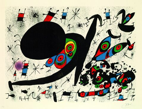Joan Miró - Aus: Homenatge a Joan Prats