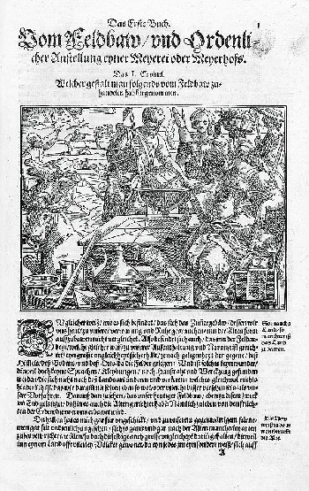 Charles Estienne - Siben Bücher von dem Feldbau. 1580.