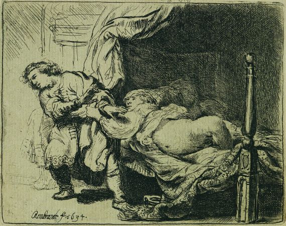 Harmensz. van Rijn Rembrandt - Joseph und Potiphars Weib