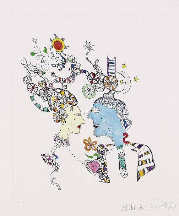 Niki de Saint Phalle - The lovers