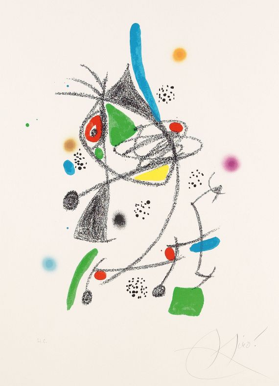 Joan Miró - Aus: Maravillas con variaciones acrósticas en el jardín de Miró