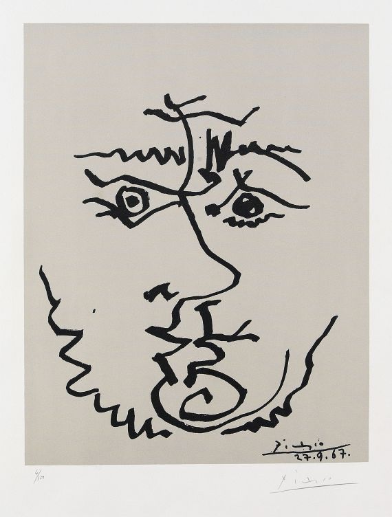 Pablo Picasso - Visage