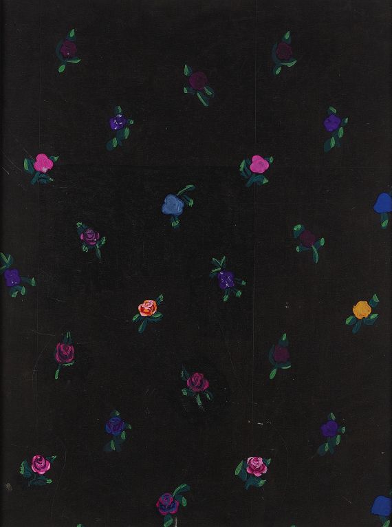 Raoul Dufy - Semis de petites Roses multicolorées