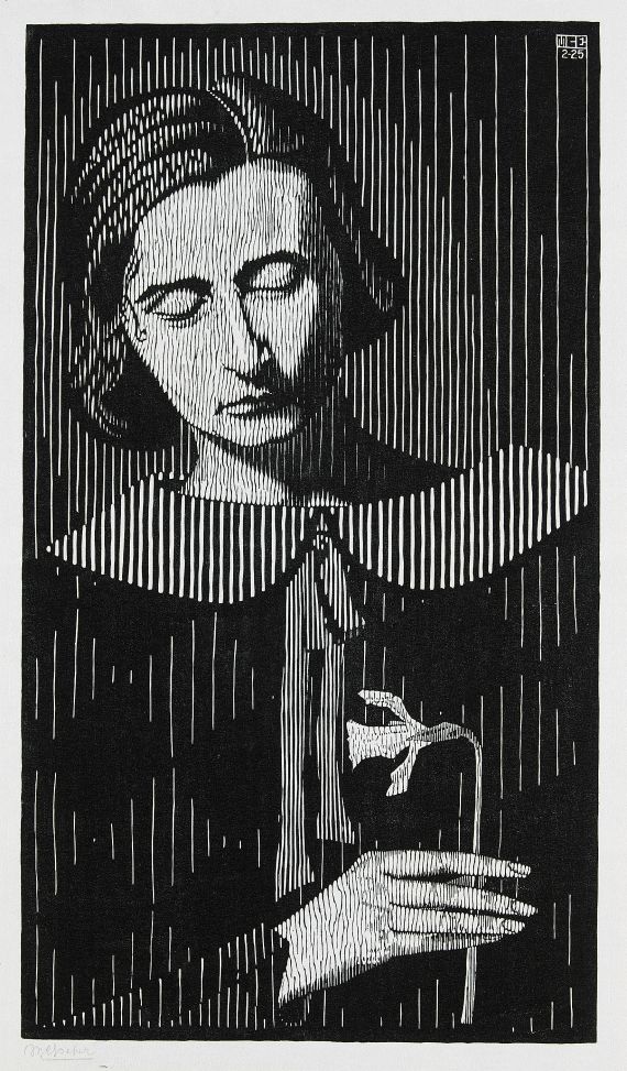Mauritz Cornelius Escher - Porträt G. Escher - Umiker (Jetta)