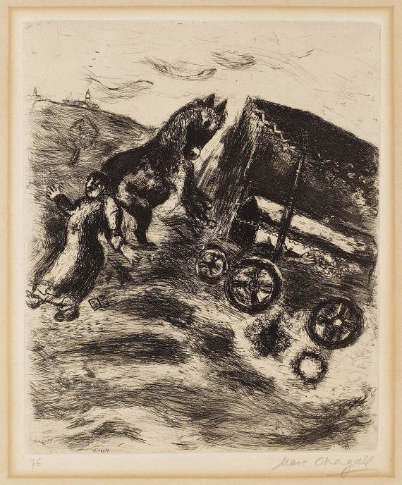 Marc Chagall - Aus: Jean de La Fontaine, Fables