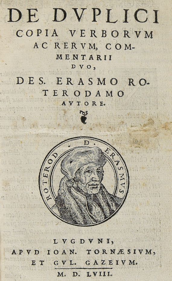 Desiderius Erasmus von Rotterdam - De duplici copia verborum