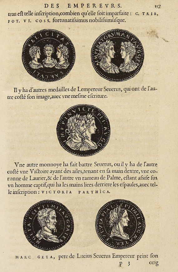 Jacobus de Strada - Epitome du thrésor. 1553.