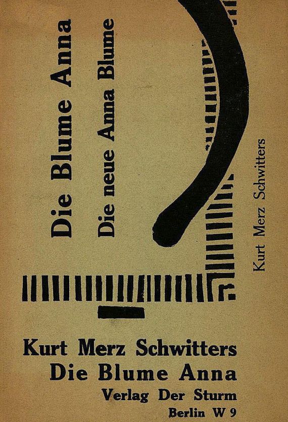 Kurt Schwitters - Blume Anna.