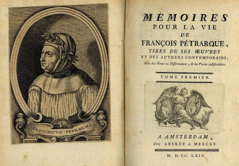 Francesco Petrarca - Mémoires, 3 Bde.