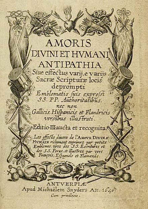 Emblemata - Amoris divini et humani antipathia