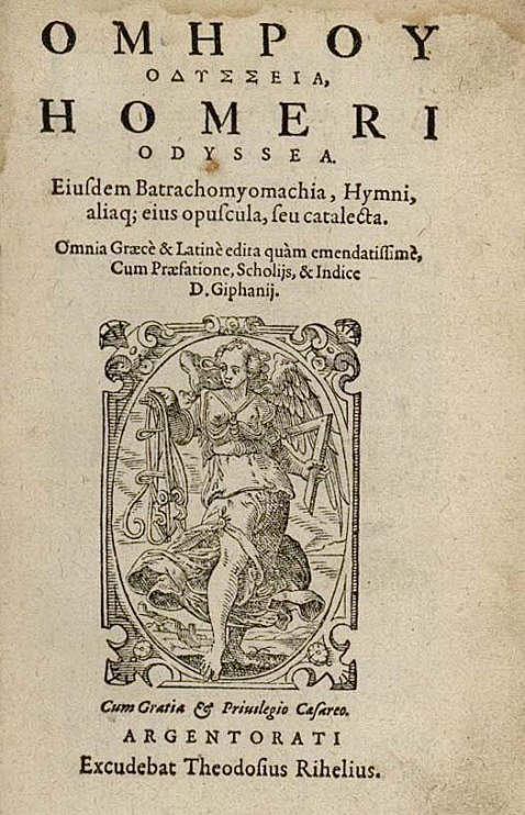 Homer - Odyssea. 1588.