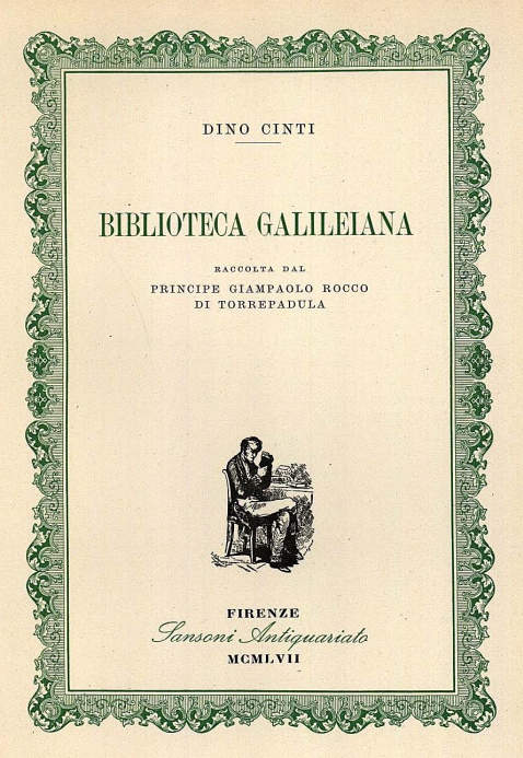 Dino Cinti - Biblioteca Galileiana